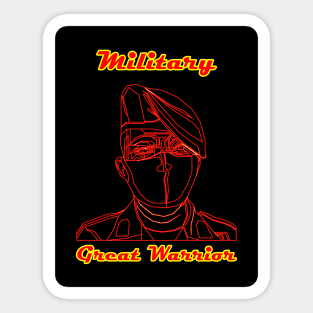 Military Sticker